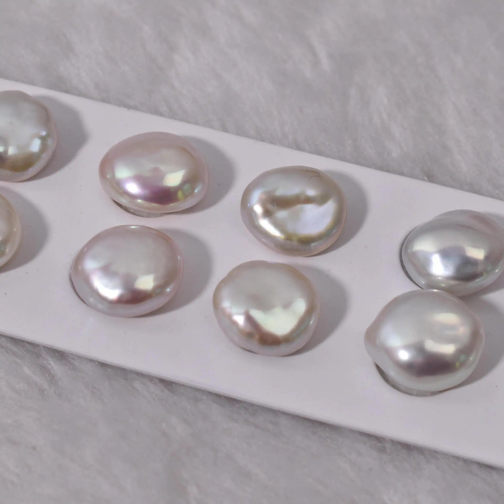 2pcs 12mm Big Baroque Nature Freshwater Pearl High Luster DIY Jewelry for Making Pair two pieces