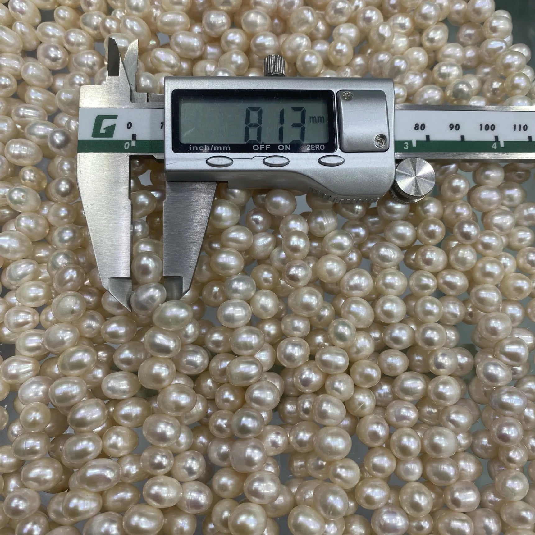 Natural Freshwater round Pearl Beads 8-8.5mm White Color Strong Light Grain-Free Spot-Free DIY Jewelry Accessories Pearl