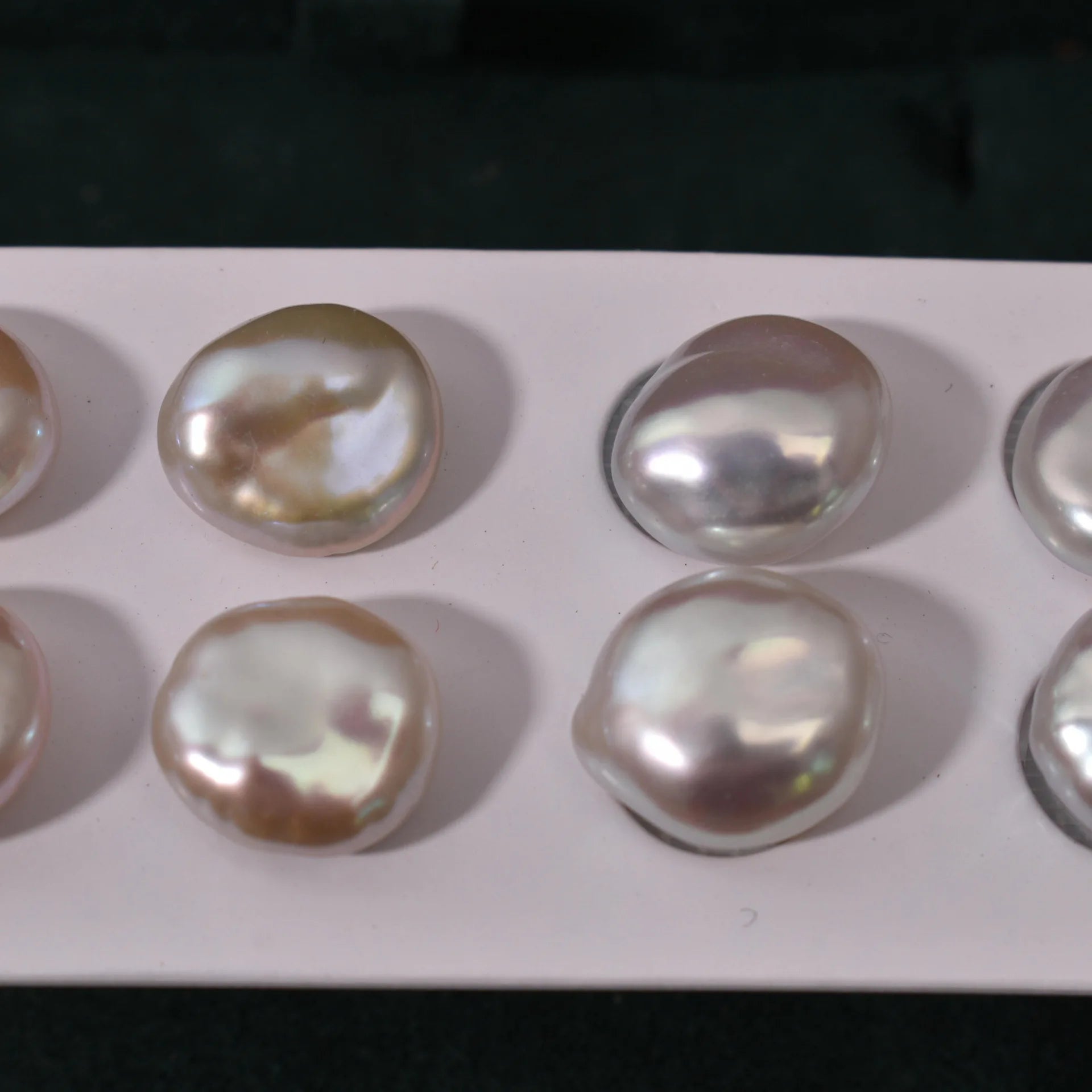 2pcs 12mm Big Baroque Nature Freshwater Pearl High Luster DIY Jewelry for Making Pair two pieces