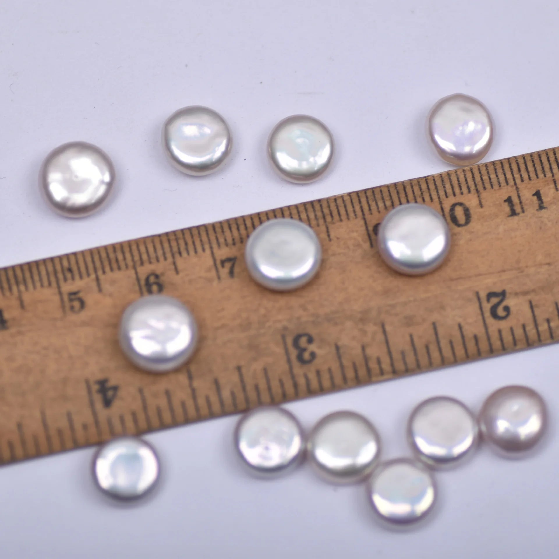 High Quality 8-10mm White Pearl round Shape Bead Good Luster Natural Freshwater Pearl Advanced DIY Jewelry Accessories