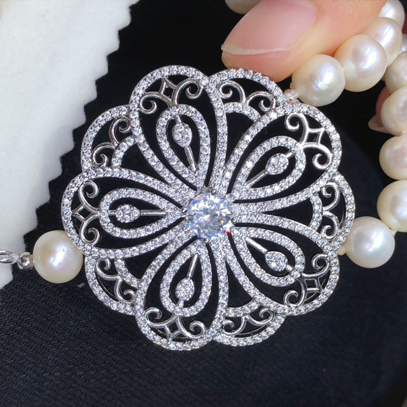 "Freshwater Pearl Necklace | Long-Length Simple Fashion for Women"