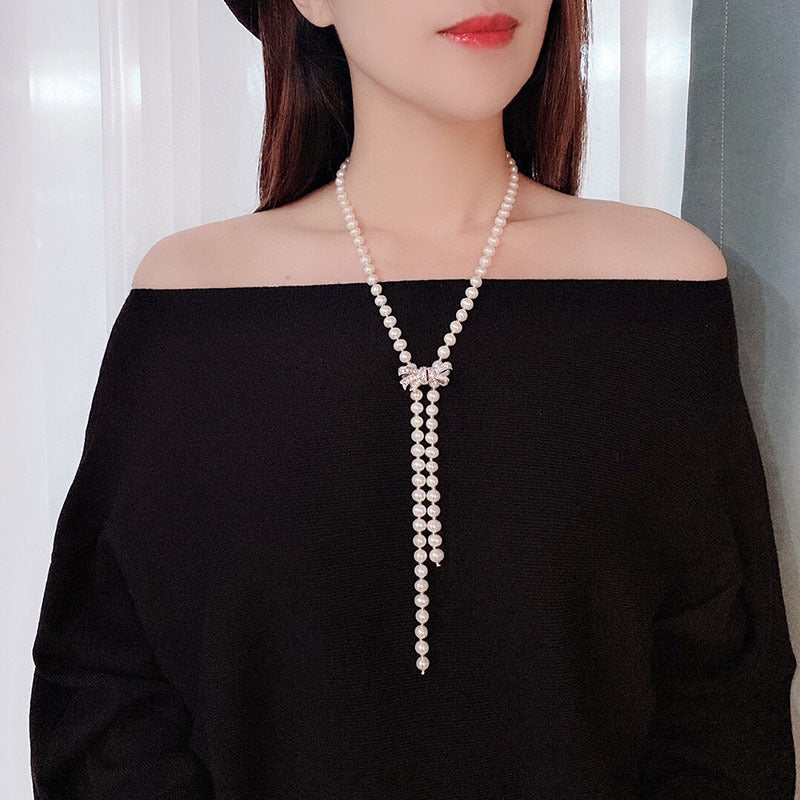 Pearl Necklace for Women - 7-8mm, Elegant & Versatile Style