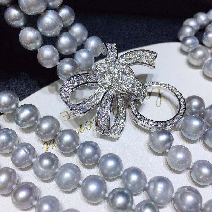"Freshwater Pearl Necklace | Long-Length Simple Fashion for Women"