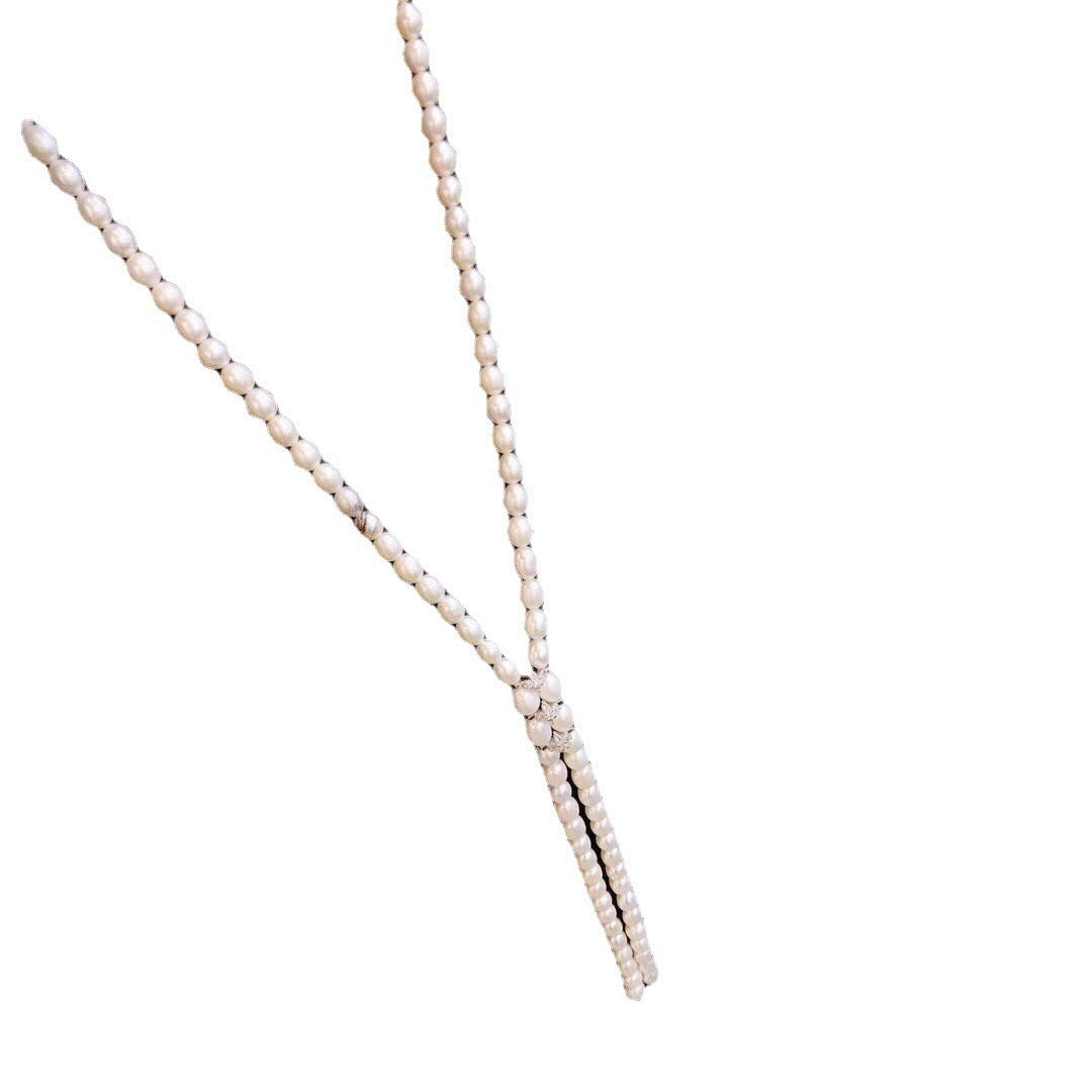 Korean Style Freshwater Pearl Necklace - 7-8mm, Handpicked High Luster, Elegant Design