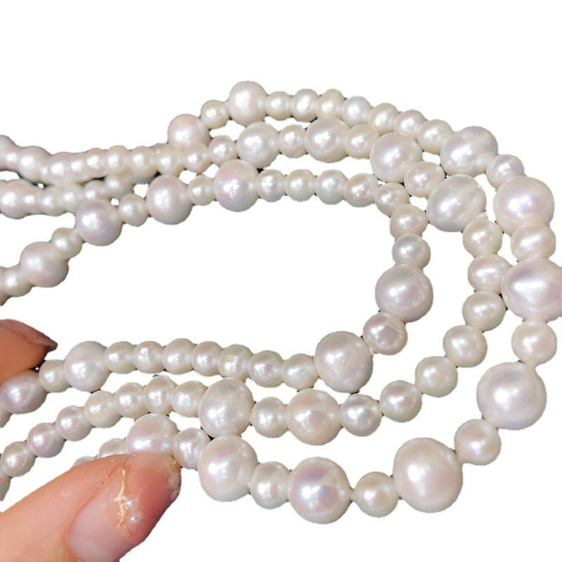 Natural Pearl Necklace - Long Pendant, Versatile & Feminine, Wholesale Prices