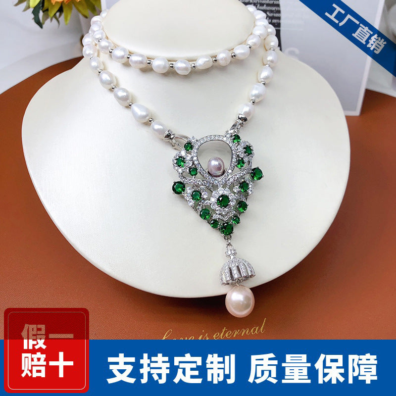 New Baroque Pearl Necklace for Women - Minimalist Versatile Fashion Jewelry, Elegant Design