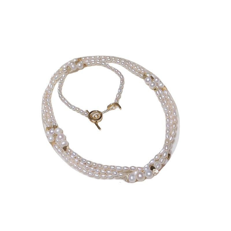 "Freshwater Pearl Necklace | Long-Length Simple Fashion for Women"