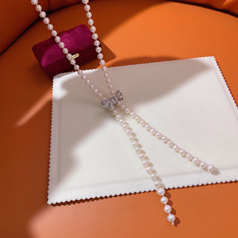 Pearl Necklace for Women - 7-8mm, Elegant & Versatile Style