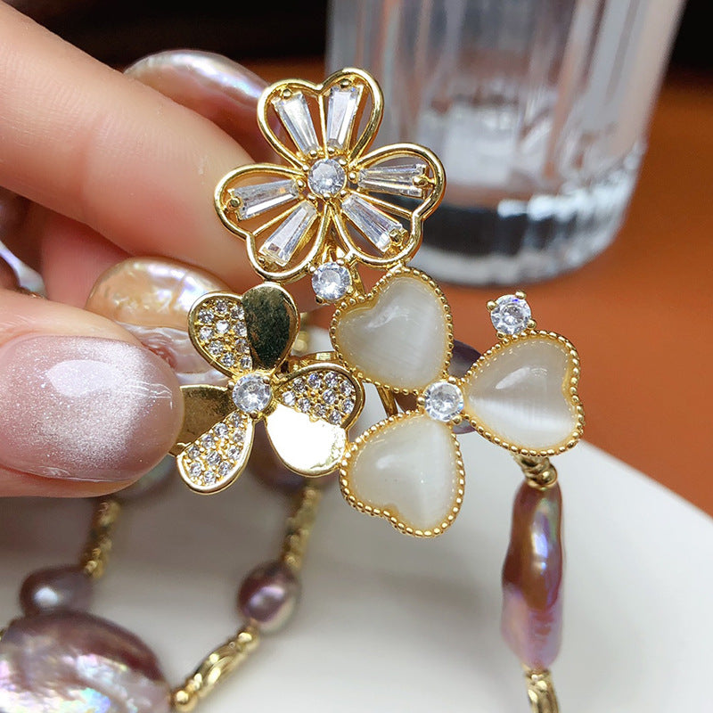 "Freshwater Pearl Necklace | Long-Length Simple Fashion for Women"