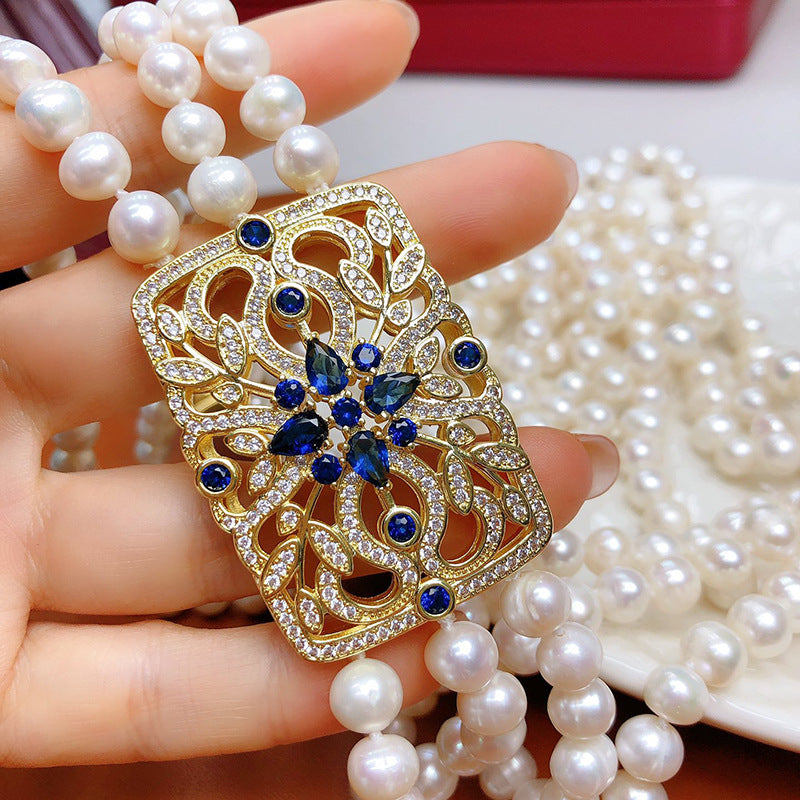 "Freshwater Pearl Necklace | Long-Length Simple Fashion for Women"