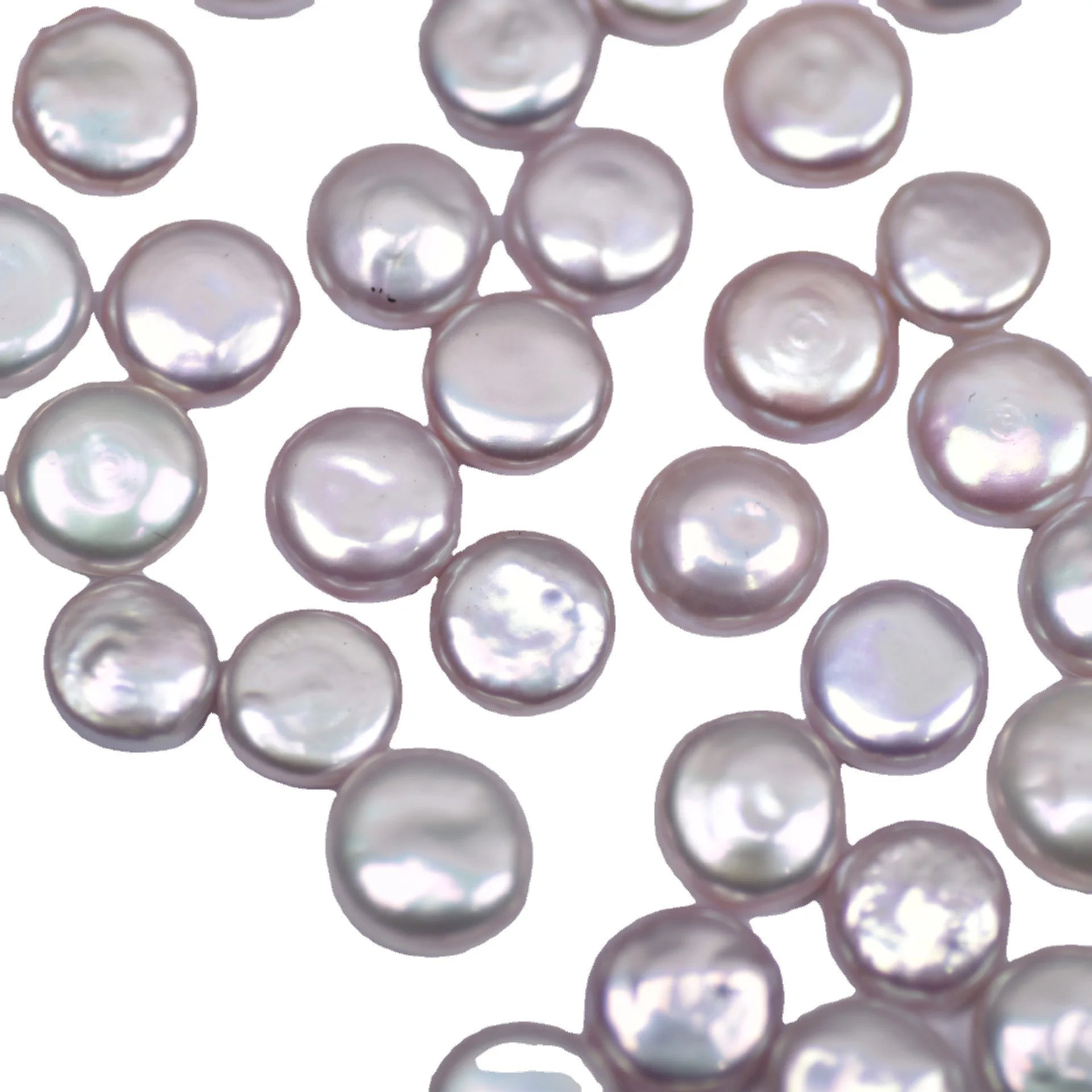 High Quality 8-10mm White Pearl round Shape Bead Good Luster Natural Freshwater Pearl  Advanced DIY Jewelry Accessories