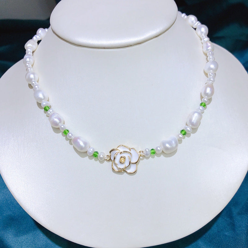 Natural Shaped Freshwater Baroque Pearl Necklace