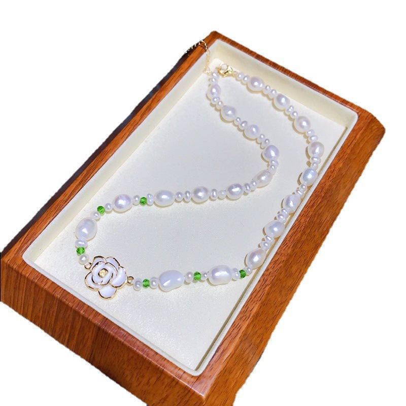 Natural Shaped Freshwater Baroque Pearl Necklace