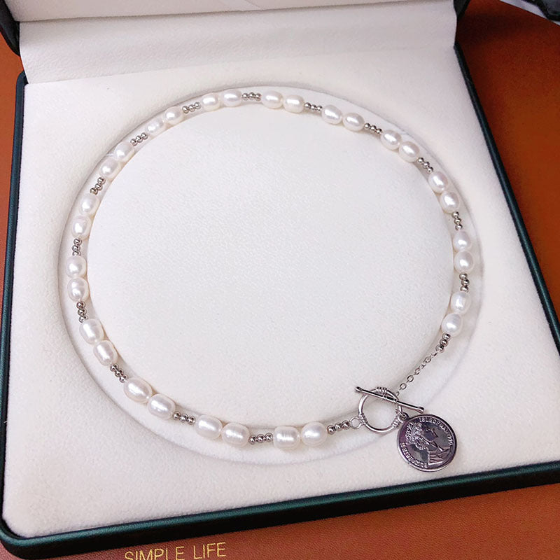 Irregular Baroque Natural Freshwater Pearl Necklace