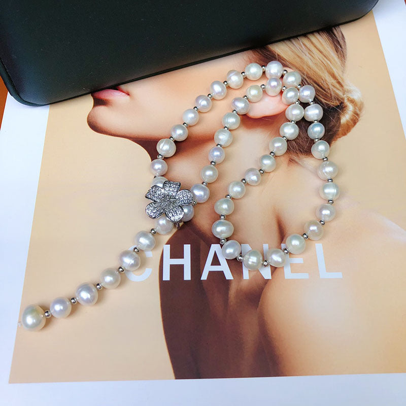 Natural freshwater pearl 8-9mm necklace