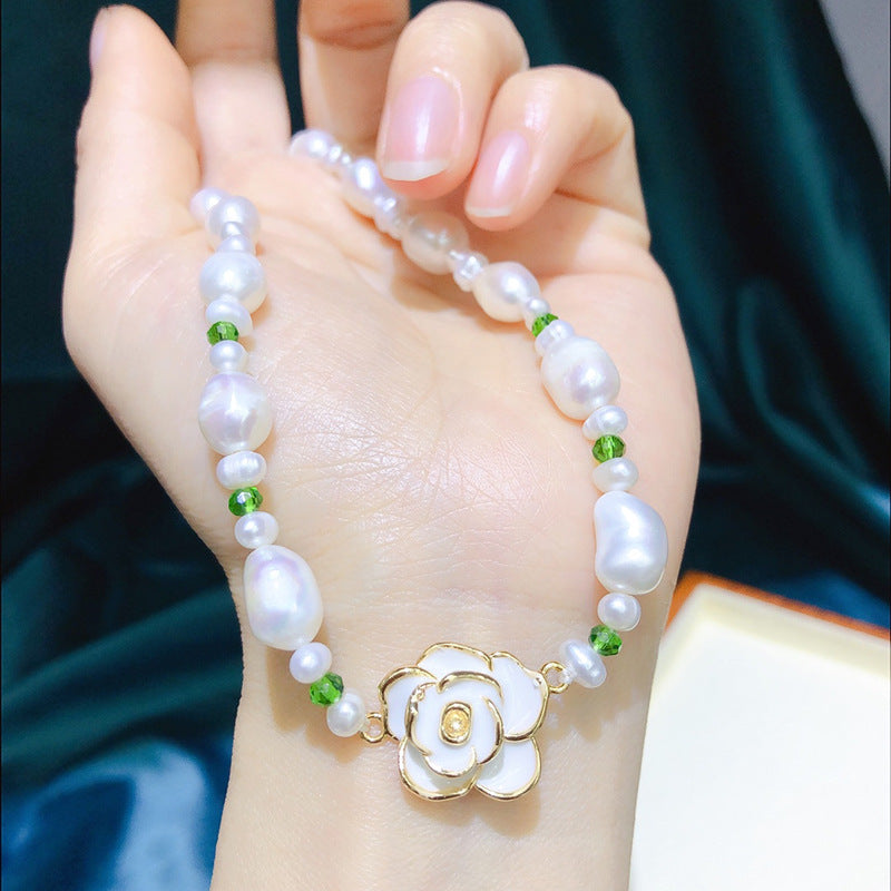 Natural Shaped Freshwater Baroque Pearl Necklace