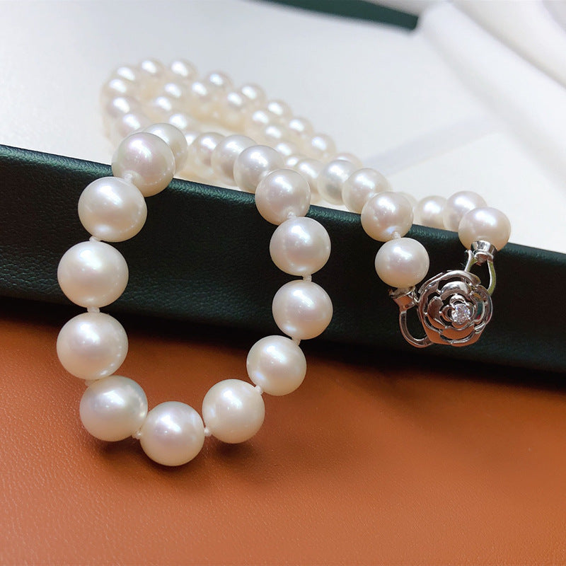 Natural freshwater pearl s925 necklace