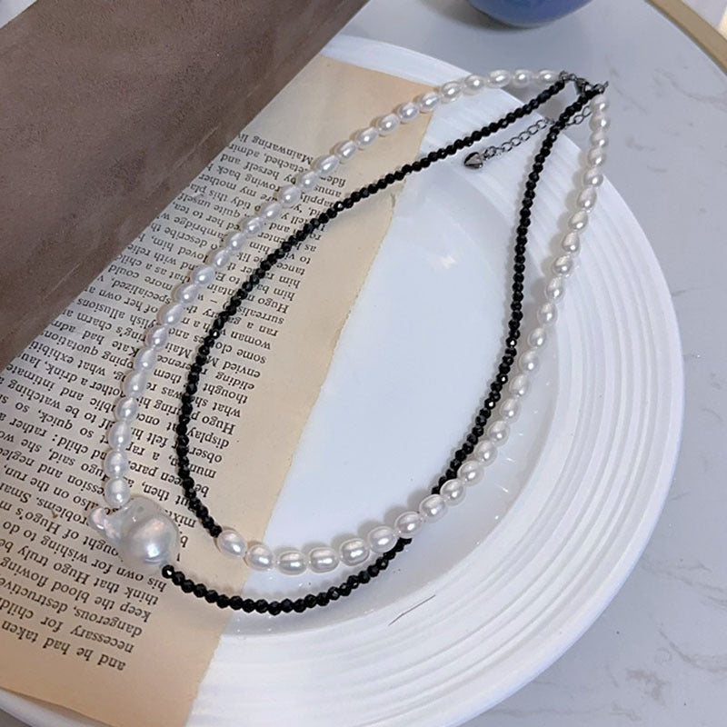 New Shaped Natural Freshwater Pearl Baroque Pendant Necklace