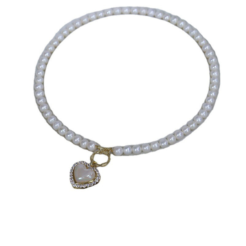 "Freshwater Pearl Necklace | Sweet Unique Design Choker for Women"